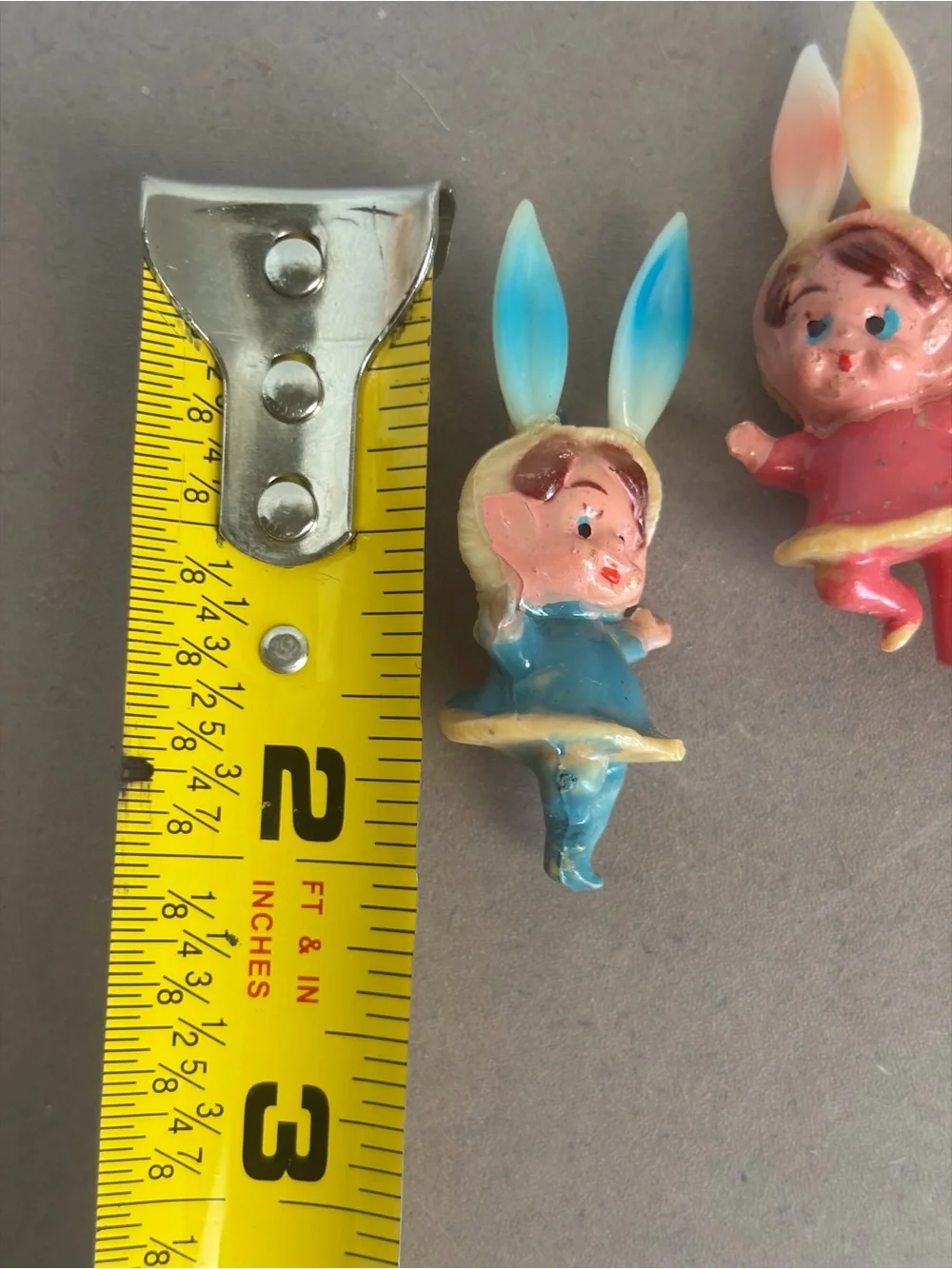 Miniature Pixie Bunny Elf: Vintage, Easter, Rabbit